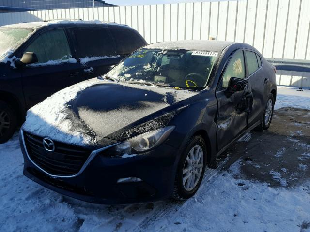 3MZBM1U71GM257747 - 2016 MAZDA 3 SPORT BLUE photo 2