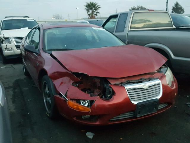 2C3AE66G32H197178 - 2002 CHRYSLER 300M RED photo 1