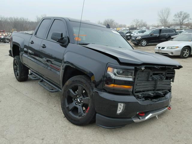 1GCVKREC5HZ355213 - 2017 CHEVROLET SILVERADO BLACK photo 1