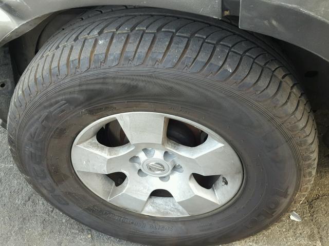 5N1AR18U85C766678 - 2005 NISSAN PATHFINDER GRAY photo 9