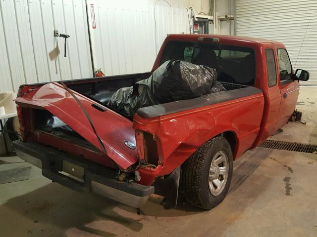 1FTYR14V03PA57024 - 2003 FORD RANGER SUP RED photo 4