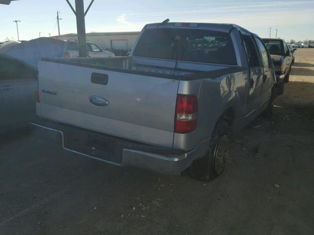 1FTPW12516KD71726 - 2006 FORD F150 SUPER SILVER photo 4