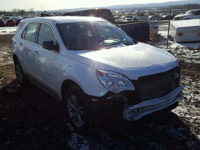 2CNALBEW9A6298136 - 2010 CHEVROLET EQUINOX LS WHITE photo 1