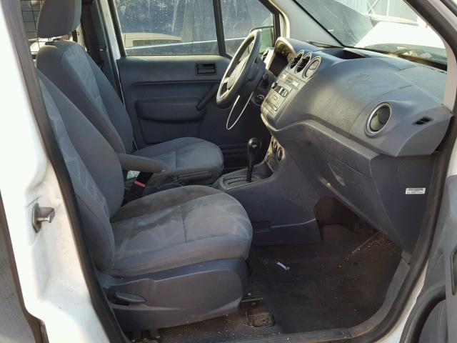 NM0LS6AN6DT130385 - 2013 FORD TRANSIT CO WHITE photo 5