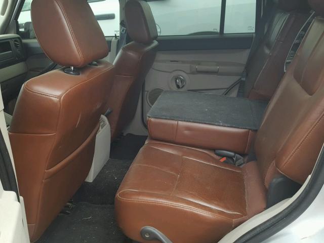 1J8HG58206C288734 - 2006 JEEP COMMANDER 银色 照片 6