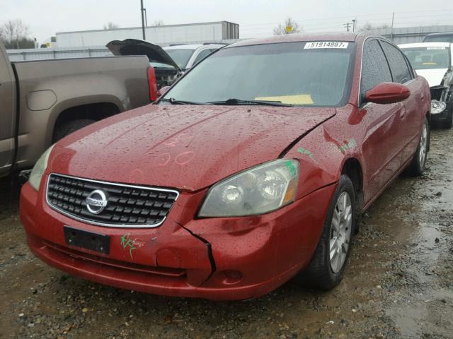 1N4AL11D46N354771 - 2006 NISSAN ALTIMA S RED photo 2