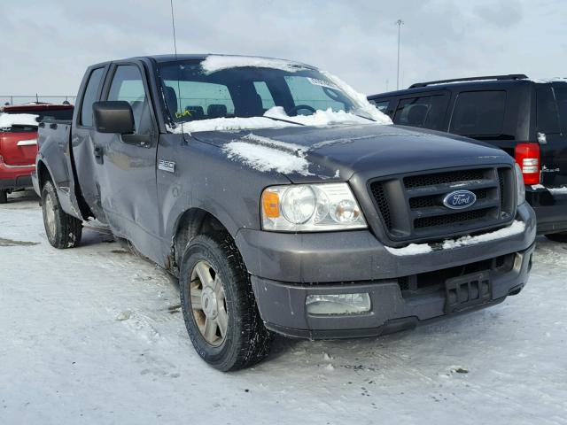 1FTRX02W35KC95627 - 2005 FORD F150 GRAY photo 1