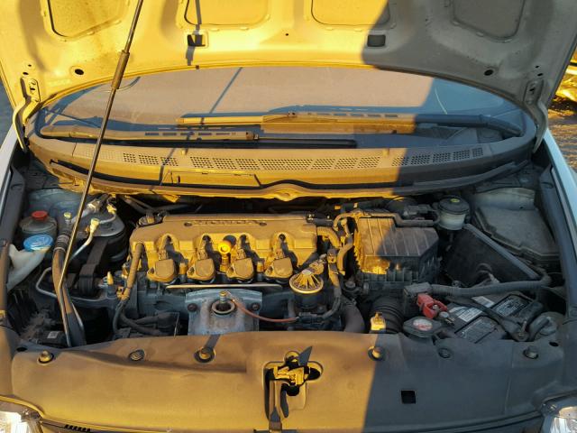 2HGFG12819H520636 - 2009 HONDA CIVIC EX ვერცხლისფერი ფოტო 7