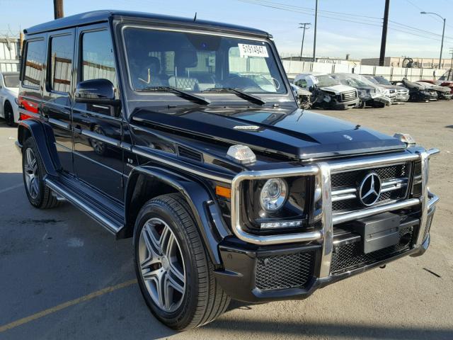 WDCYC7DF4FX229227 - 2015 MERCEDES-BENZ G 63 AMG BLACK photo 1