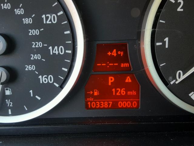 WBANB53586CP01362 - 2006 BMW 550 I BLACK photo 8