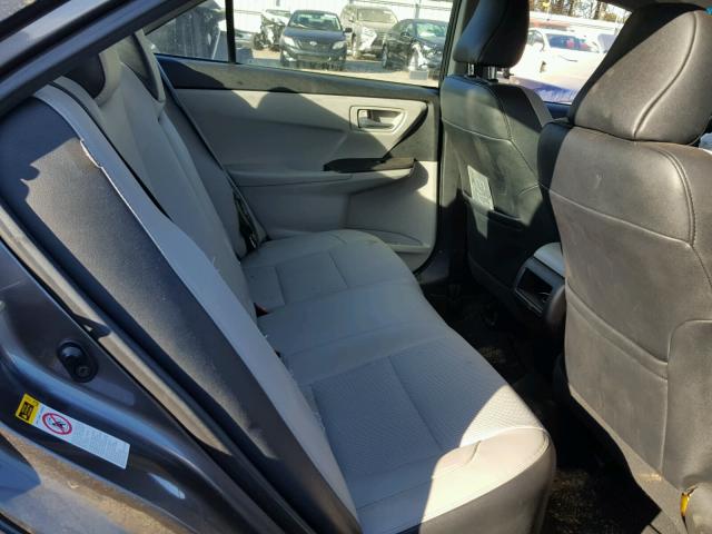 4T1BF1FK9GU185475 - 2016 TOYOTA CAMRY LE გრაფიტი ფოტო 6