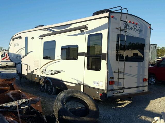 4X4FBLG21DG099075 - 2013 WILDWOOD 5TH WHEEL TWO TONE photo 3