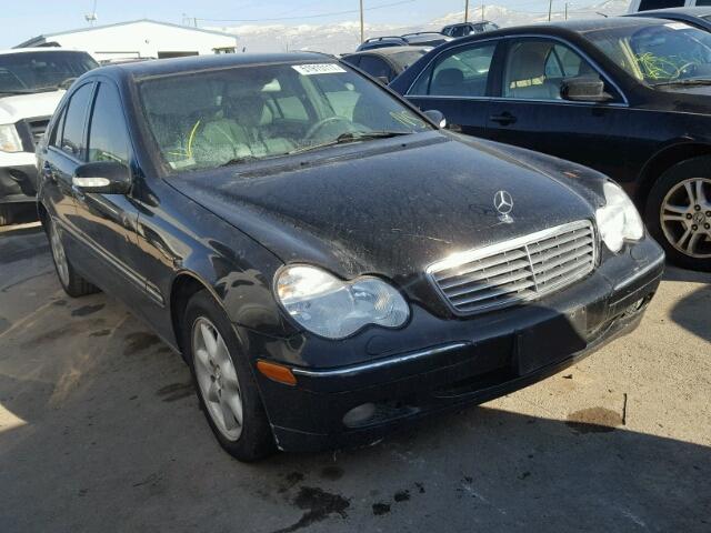 WDBRF81J73F341567 - 2003 MERCEDES-BENZ C 240 4MAT BLACK photo 1