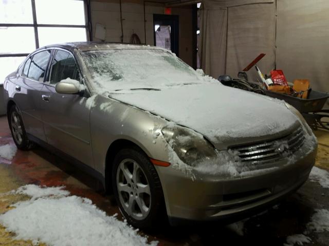 JNKCV51F84M711683 - 2004 INFINITI G35 SILVER photo 1