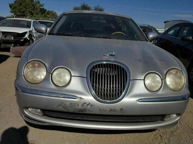 SAJEA01T13FM84551 - 2003 JAGUAR S-TYPE SILVER photo 9