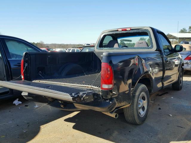 1FTRF17273NB88364 - 2003 FORD F150 BLACK photo 4