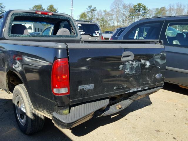 1FTRF17273NB88364 - 2003 FORD F150 BLACK photo 9