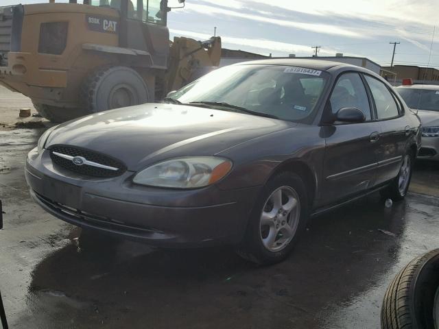 1FAHP55U73A184249 - 2003 FORD TAURUS SES GRAY photo 2