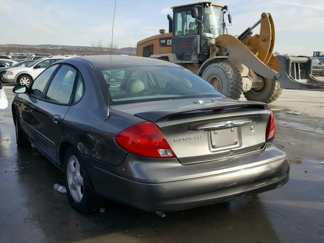 1FAHP55U73A184249 - 2003 FORD TAURUS SES GRAY photo 3