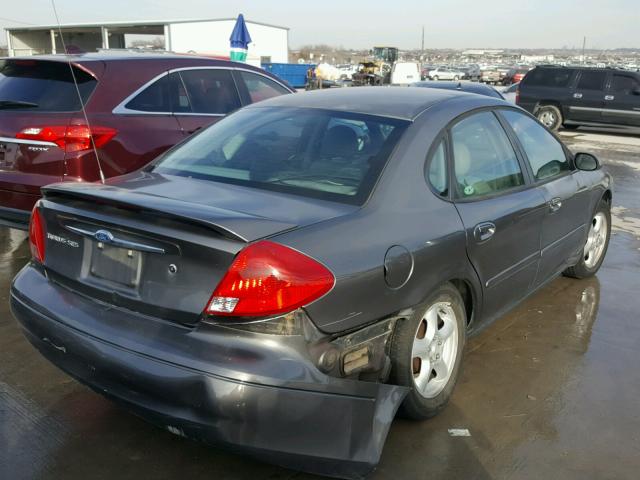 1FAHP55U73A184249 - 2003 FORD TAURUS SES GRAY photo 4