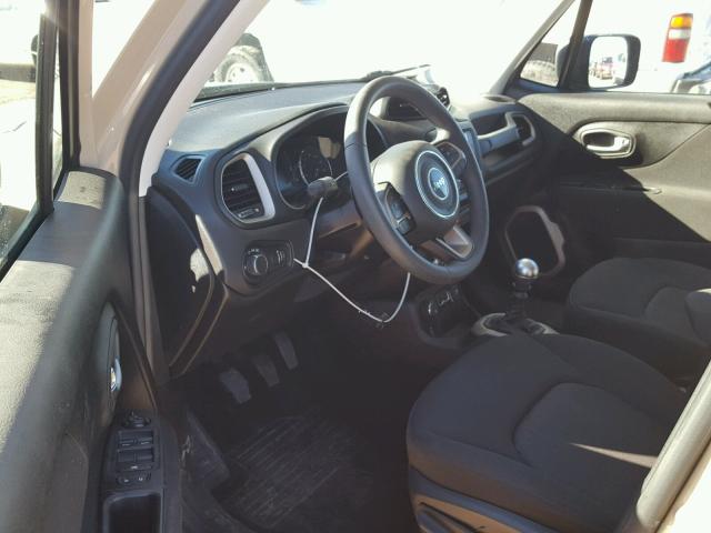 ZACCJBAH8FPC21472 - 2015 JEEP RENEGADE S TAN photo 9