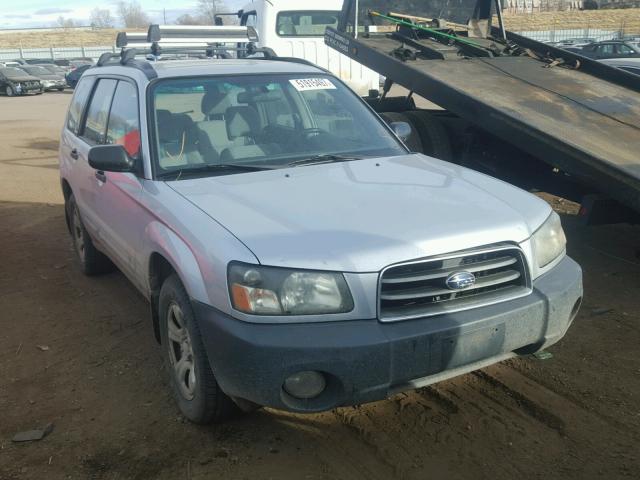 JF1SG63623H745884 - 2003 SUBARU FORESTER 2 SILVER photo 1