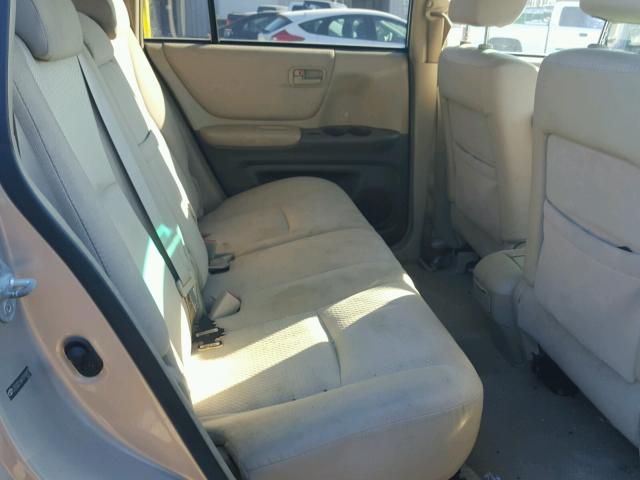 JTEGD21A670160475 - 2007 TOYOTA HIGHLANDER SILVER photo 6