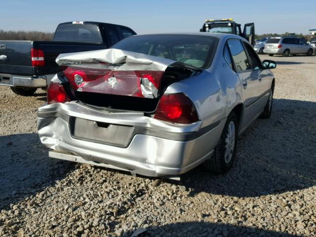 2G1WF52E649164534 - 2004 CHEVROLET IMPALA 银色 照片 4