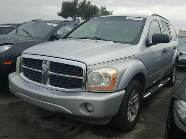 1D8HD58N04F155222 - 2004 DODGE DURANGO LI SILVER photo 2