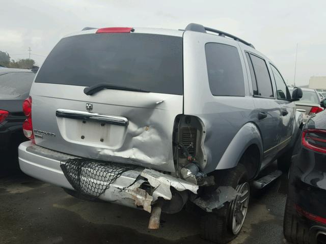 1D8HD58N04F155222 - 2004 DODGE DURANGO LI SILVER photo 4