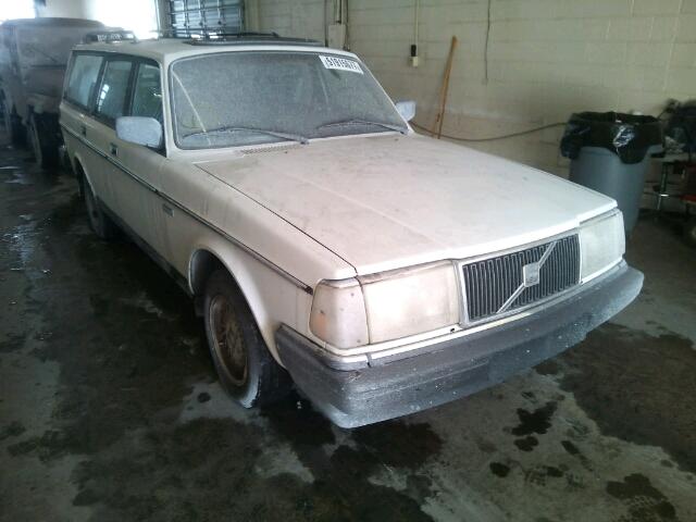 YV1AA8851M1898876 - 1991 VOLVO 240 BASE WHITE photo 1