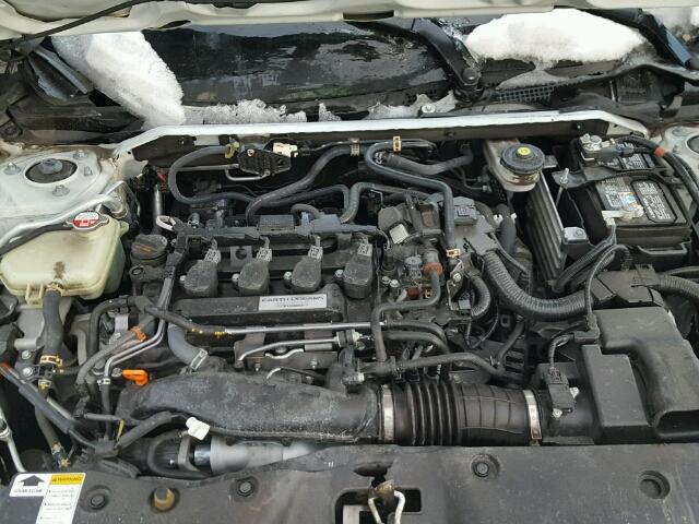 2HGFC1F38GH644474 - 2016 HONDA CIVIC EX WHITE photo 7