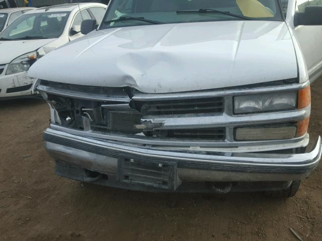 1GNEK13R3XJ482250 - 1999 CHEVROLET TAHOE K150 WHITE photo 7