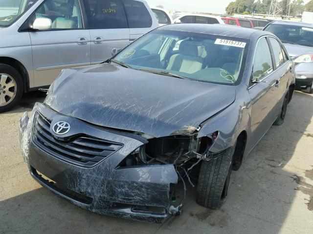 4T1BE46K09U839576 - 2009 TOYOTA CAMRY BASE GRAY photo 2