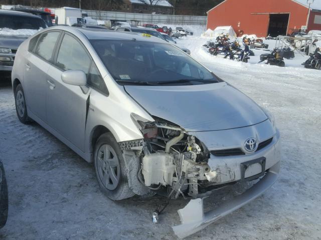 JTDKN3DU3B0300675 - 2011 TOYOTA PRIUS SILVER photo 1