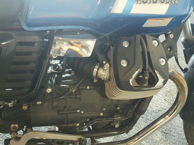 ZGULWUB11GM200183 - 2016 MOTO GUZZI V7 LL SPEC BLUE photo 7