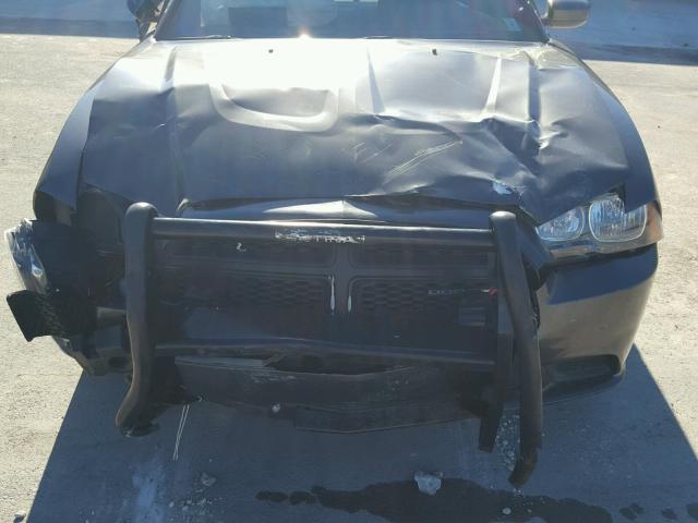 2C3CDXAG1EH172454 - 2014 DODGE CHARGER PO BLACK photo 7