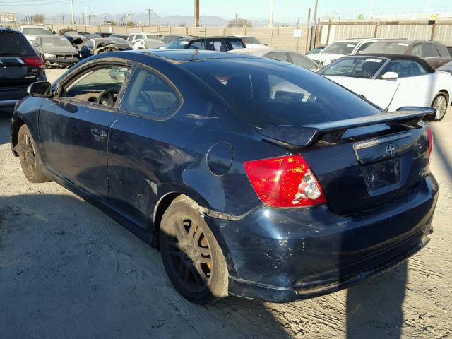 JTKDE167770162790 - 2007 TOYOTA SCION TC 蓝色 照片 3