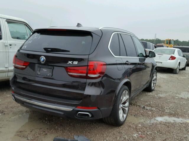 5UXKR6C56H0J84248 - 2017 BMW X5 XDRIVE5 BROWN photo 4