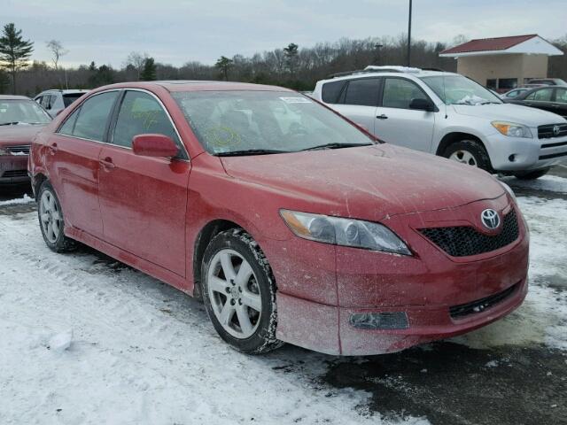 4T1BE46K39U316522 - 2009 TOYOTA CAMRY BASE RED photo 1