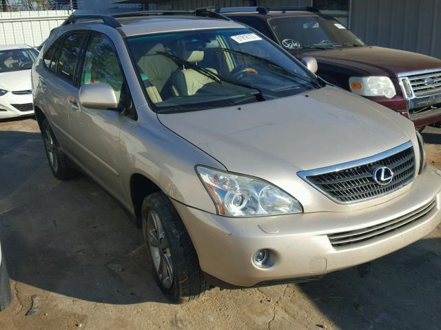 JTJHW31U272017754 - 2007 LEXUS RX 400H GOLD photo 1