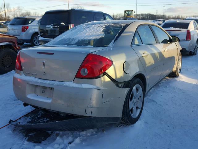 1G2ZG57B194133027 - 2009 PONTIAC G6 GOLD photo 4