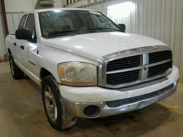 1D7HA18NX6S627961 - 2006 DODGE RAM 1500 S WHITE photo 1