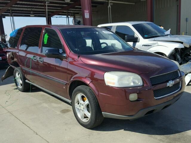 1GNDV23107D170890 - 2007 CHEVROLET UPLANDER L MAROON photo 1