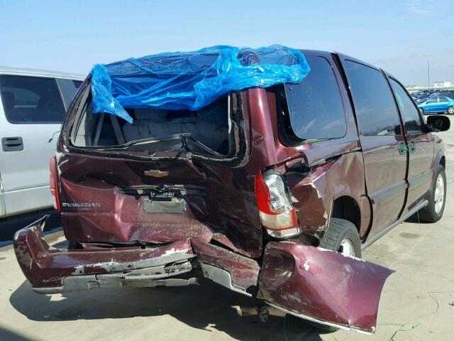 1GNDV23107D170890 - 2007 CHEVROLET UPLANDER L 栗色 照片 4