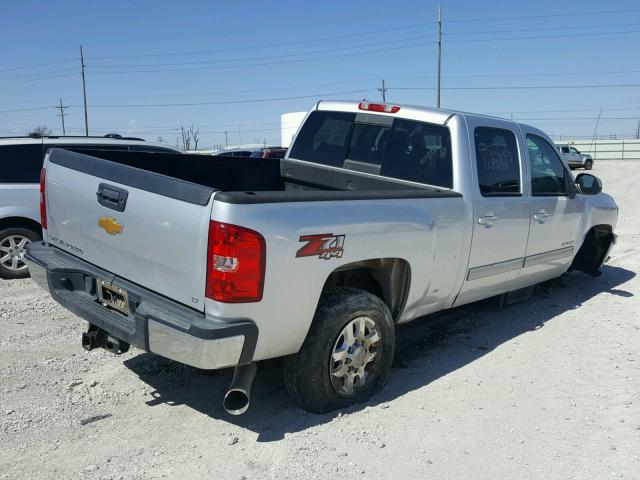 1GC1KXC88EF136034 - 2014 CHEVROLET SILVERADO SILVER photo 4