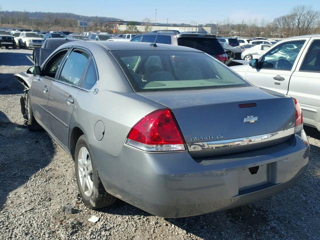 2G1WB58K069355264 - 2006 CHEVROLET IMPALA LS GRAY photo 3