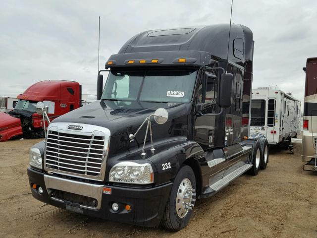 1FUJBBCK07PX17127 - 2007 FREIGHTLINER CONVENTION BLACK photo 2