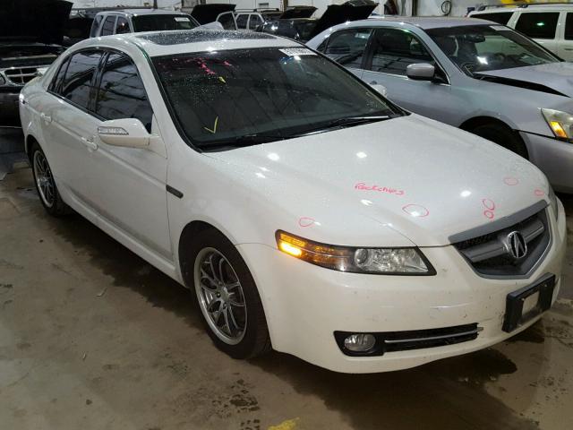 19UUA66297A017492 - 2007 ACURA TL WHITE photo 1