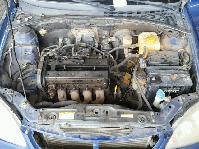 KL5JD56Z56K422523 - 2006 SUZUKI FORENZA BLUE photo 7